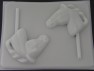 600 Horse Head Large Chocolate or Hard Candy Lollipop Mold